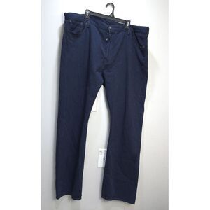 Vintage Levis 501 Jeans 44x32 Navy Blue Button Fly Mexico Y2K Light 90s 1999